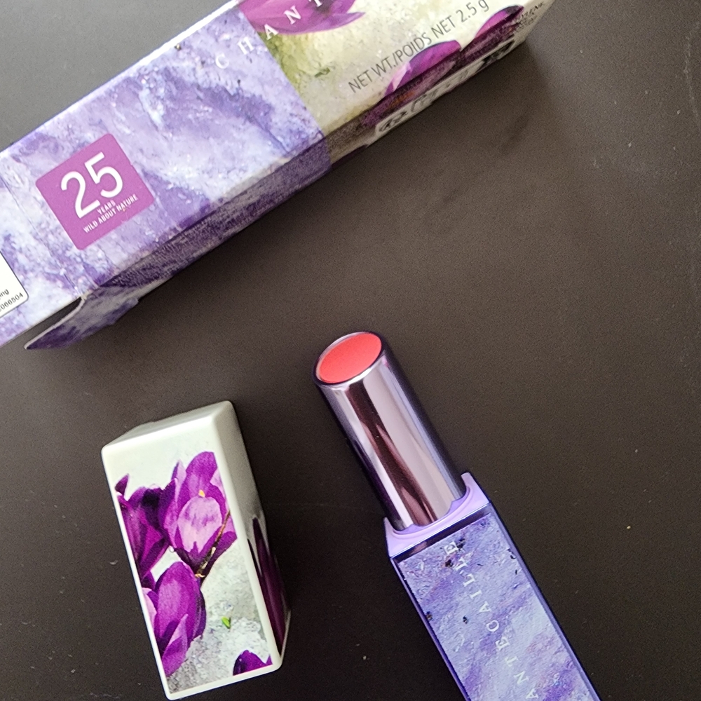 Chantecaille Purple Floral Lipstick